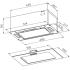 Homsair CROСUS PUSH 52 Glass Black Вытяжка полностью встраиваемая инструкция, поддержка, форум, описание, мануал