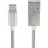 Interstep метал коннекторы, нейлоновый, серебро, 2m MFI Кабель Для iPod, iPhone, iPad инструкция, поддержка, форум, описание, мануал