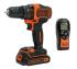 BLACK & DECKER Дрель аккумуляторная BDCDC18K1B-QW +Сумка BDST73821-RU Аккумуляторные дрели, шуруповерты инструкция, поддержка, форум, описание, мануал