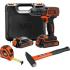 BLACK & DECKER Дрель аккумуляторная BDCDC18K1B-QW +Сумка BDST73821-RU Аккумуляторные дрели, шуруповерты инструкция, поддержка, форум, описание, мануал