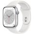 Apple Series 8 GPS 45mm Silver Aluminium/White (MP6N3) Apple Watch инструкция, поддержка, форум, описание, мануал