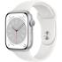 Apple Series 8 GPS 45mm Silver Aluminium/White (MP6N3) Apple Watch инструкция, поддержка, форум, описание, мануал