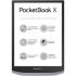 PocketBook X Metallic Grey (PB1040-J-RU) Книги Электронные инструкция, поддержка, форум, описание, мануал