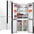 Weissgauff WCD 450 White Rock Glass NoFrost Inverter Холодильники Side-by-Side и многодверные инструкция, поддержка, форум, описание, мануал