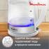 Moulinex Glass BY600130 серебристый/белый Электрические Чайники инструкция, поддержка, форум, описание, мануал
