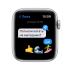 Apple Watch SE 2020 44mm Silver Aluminum Case with Blue Sport Band, размер Regular (MKQ43) Apple Watch инструкция, поддержка, форум, описание, мануал