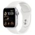 Apple Watch SE 2022 44mm Silver Aluminum Case with White Sport Band, размер Regular (MNK23) Apple Watch инструкция, поддержка, форум, описание, мануал