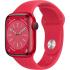 Apple Watch Series 8 41mm (PRODUCT) RED Aluminum Case with Red Sport Band, размер Regular (MNP73) Apple Watch инструкция, поддержка, форум, описание, мануал