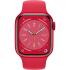 Apple Watch Series 8 41mm (PRODUCT) RED Aluminum Case with Red Sport Band, размер Regular (MNP73) Apple Watch инструкция, поддержка, форум, описание, мануал