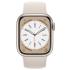Apple Watch Series 8 45mm Starlight Aluminum Case with Starlight Sport Band размер Regular (MNP23) Apple Watch инструкция, поддержка, форум, описание, мануал