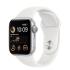 Apple Watch SE 2022 40mm Silver Aluminum Case with White Sport Band, размер S/M (MNT93) Apple Watch инструкция, поддержка, форум, описание, мануал