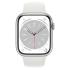 Apple Watch Series 8 45mm Silver Aluminum Case with White Sport Band, размер M/L (MP6N3) Apple Watch инструкция, поддержка, форум, описание, мануал