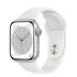 Apple Watch Series 8 41mm Silver Aluminum Case with White Sport Band, размер M/L (MP6K3) Apple Watch инструкция, поддержка, форум, описание, мануал