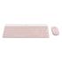 Logitech MK470 Rose Pink (русская раскладка) Комплекты Клавиатура И Мышь инструкция, поддержка, форум, описание, мануал