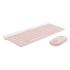 Logitech MK470 Rose Pink (русская раскладка) Комплекты Клавиатура И Мышь инструкция, поддержка, форум, описание, мануал