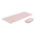 Logitech MK470 Rose Pink (русская раскладка) Комплекты Клавиатура И Мышь инструкция, поддержка, форум, описание, мануал