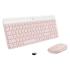 Logitech MK470 Rose Pink (русская раскладка) Комплекты Клавиатура И Мышь инструкция, поддержка, форум, описание, мануал