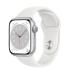 Apple Watch Series 8 41mm Silver Aluminum Case with White Sport Band, размер M/L, отличный Apple Watch инструкция, поддержка, форум, описание, мануал