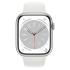 Apple Watch Series 8 45mm Silver Aluminum Case with White Sport Band, размер M/L, отличный Apple Watch инструкция, поддержка, форум, описание, мануал