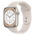 Apple Watch Series 8 45mm Starlight Aluminum Case with Starlight Sport Band, размер M/L, отличный Apple Watch инструкция, поддержка, форум, описание, мануал