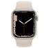 Apple Watch Series 7 41mm Starlight Aluminum Case with Starlight Sport Band (MKMY3), отличный Apple Watch инструкция, поддержка, форум, описание, мануал