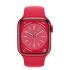Apple Watch Series 8 41mm (PRODUCT) RED Aluminum Case with Red Sport Band, размер S/M (MNUG3), хороший Apple Watch инструкция, поддержка, форум, описание, мануал