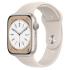 Apple Watch Series 8 45mm Starlight Aluminum Case with Starlight Sport Band, размер S/M (MNP23), как новый Apple Watch инструкция, поддержка, форум, описание, мануал