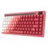 Dareu A84 Pro Flame Red (русская раскладка) Игровые беспроводные клавиатуры инструкция, поддержка, форум, описание, мануал