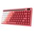 Dareu A84 Pro Flame Red (русская раскладка) Игровые беспроводные клавиатуры инструкция, поддержка, форум, описание, мануал