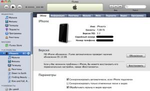 Программа iTunes