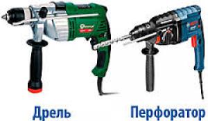 Перфоратор или ударная дрель: что лучше? Фото 0