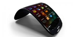 Гибкий смартфон, который можно сложить вдвое, придумали в Samsung