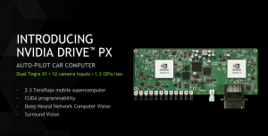 На CES 2015 представлен концептуальный автомобильный компьютер Nvidia Drive PX