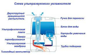 Особенности ультразвукового увлажнителя воздуха Фото 2