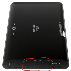 DEXP Ursus 10MV 3G black