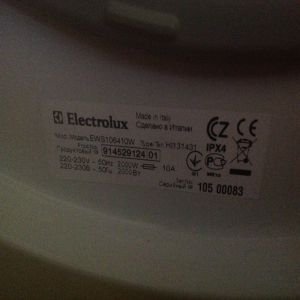 Electrolux EWS 106410 W
