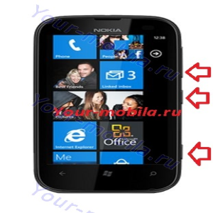 Nokia Lumia 510 Black