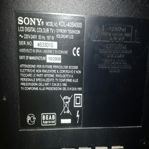 Sony BRAVIA KDL-40S4000