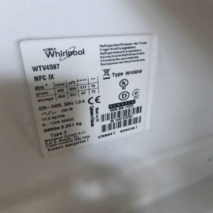 Whirlpool WTV 4597 NFC IX