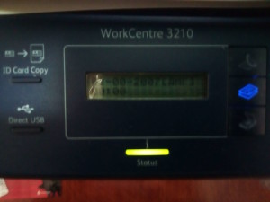 Xerox WorkCentre 3210
