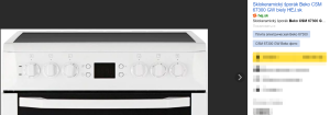 Beko CSM 67300 GW