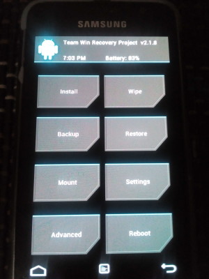Samsung GT-I9001 Black