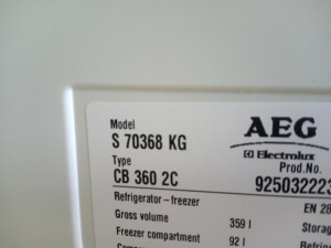 AEG SANTO S70408 KG