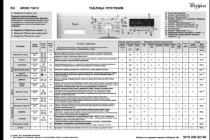 Whirlpool AWSS 73413