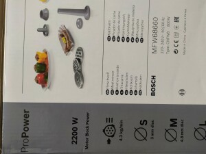 Bosch ProPower MFW68660
