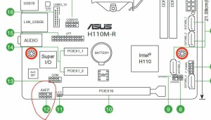 Asus h110m-r