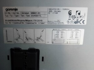 Gorenje IT 612 SY2B
