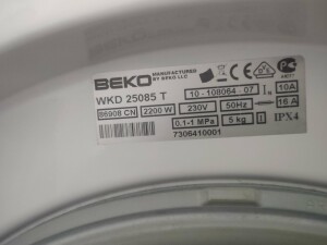 Beko WKD 25085 T