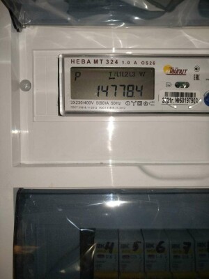 Тайпит 6118533 НЕВА МТ 324 1.0 A OS 26 (трехфазный, многотарифный)