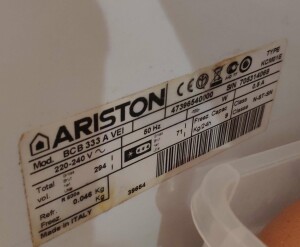 Ariston BCB 333 A VE I